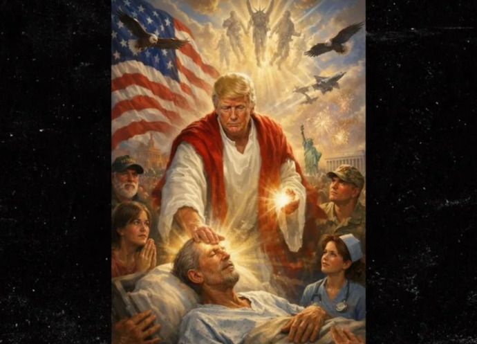 So, who actually believes Trump when he said that this is him being depicted as a doctor... WTAF?