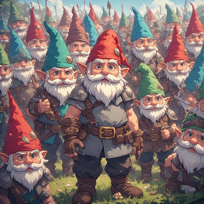 If you could have full command over any of these fictional CUTE armies, which would you choose?