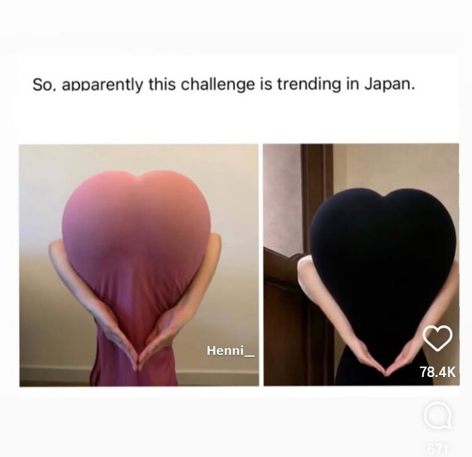 What do you think of the new trend in japan?