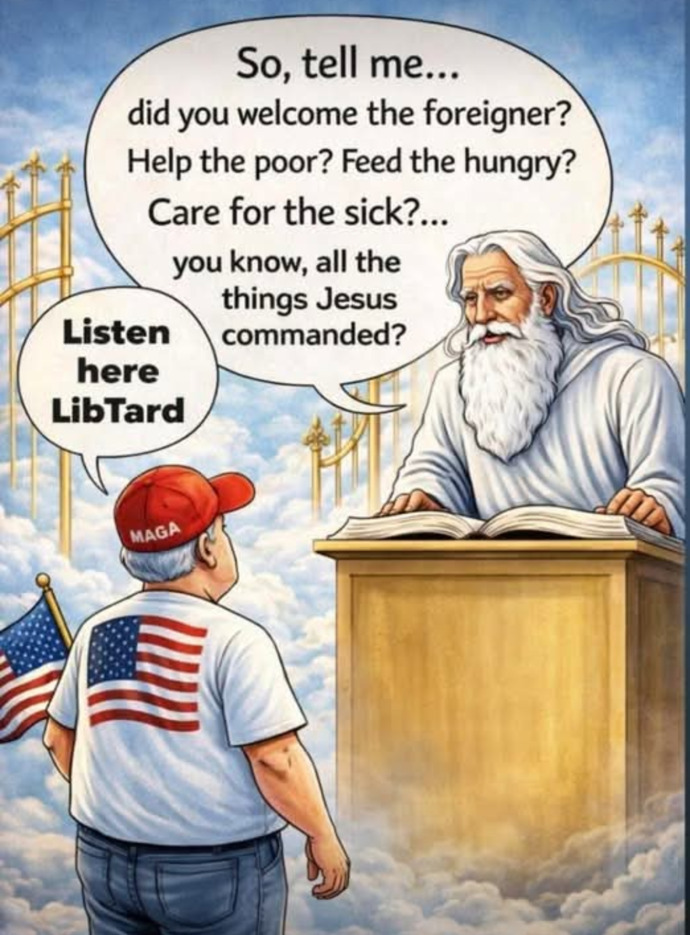 If Trump and his diehard followers thought his posting an AI image of him as Jesus was no big deal, then why did he take it down?