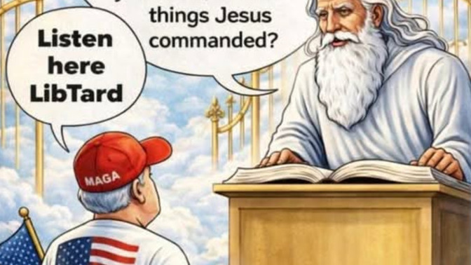 If Trump and his diehard followers thought his posting an AI image of him as Jesus was no big deal, then why did he take it down?