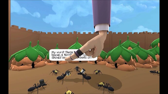 If you could talk to ants, would you befriend one and what would you do together?