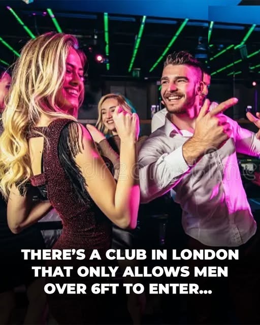Whats your opinion on the London nightclub that refuses entry to men under 6ft?