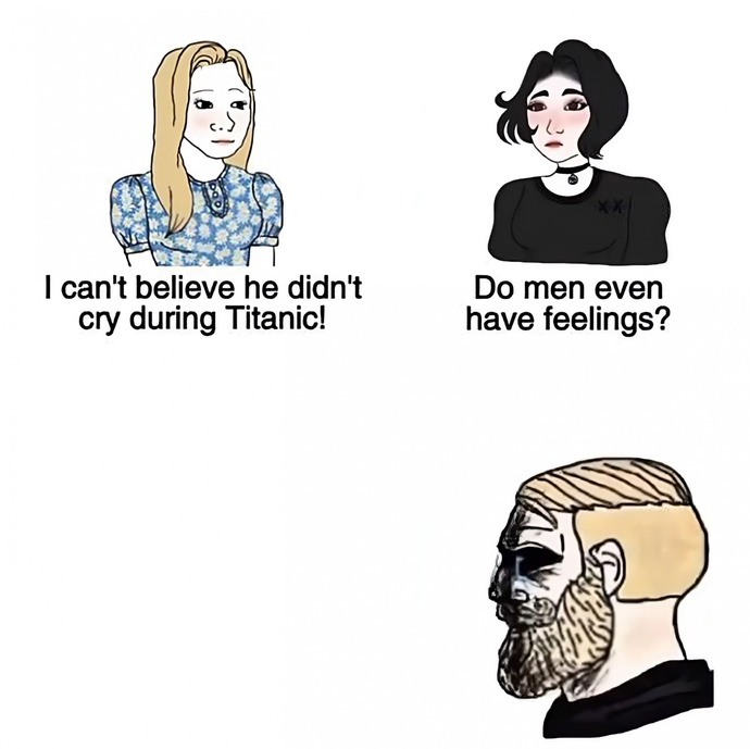 What's something that's 100% a myth about men?