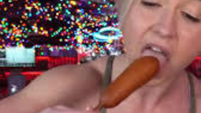 Girls, if you had a food stand at a state fair, what would you serve?