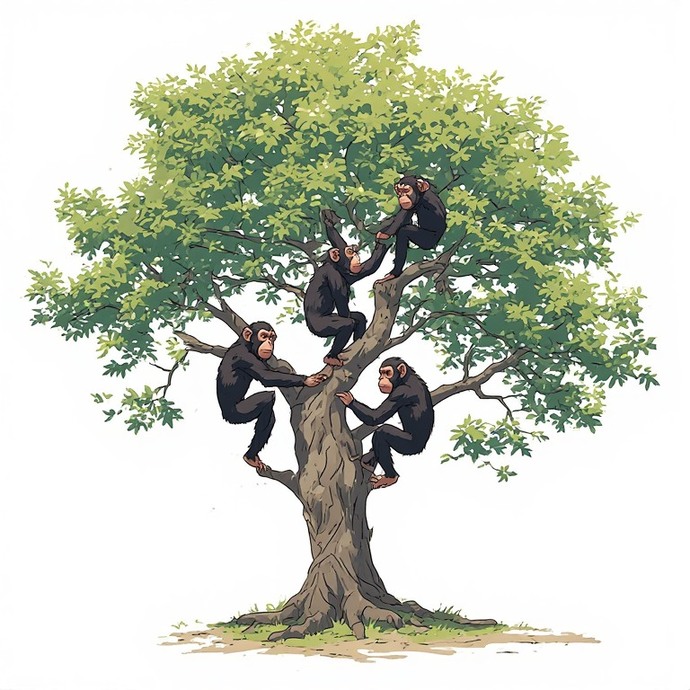 If we were all still primates and hanging out in trees still what type of tree would YOU like to hang out on?