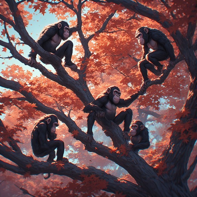 If we were all still primates and hanging out in trees still what type of tree would YOU like to hang out on?
