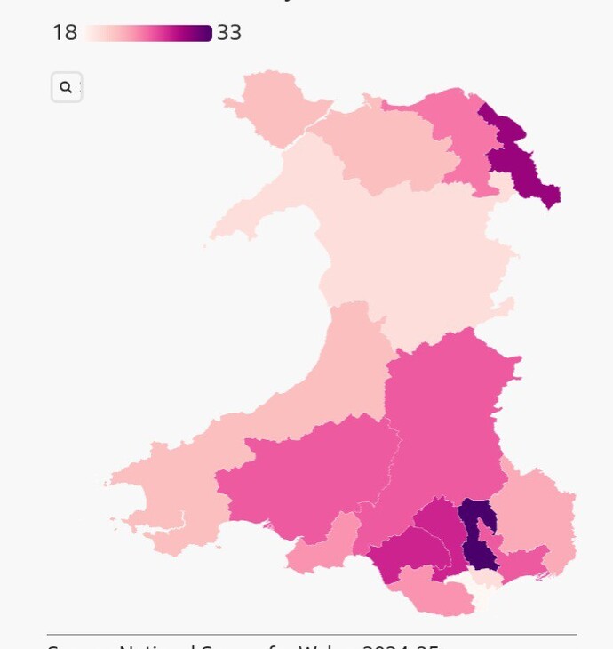 What does this map show?
