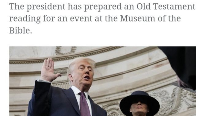 Do you think this will help Trump's image after he angered so many Christians?