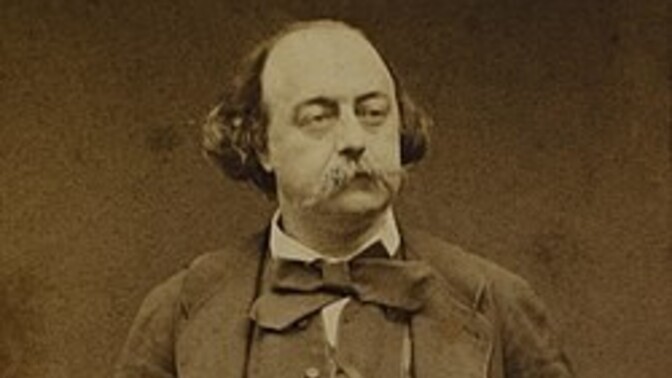 What makes Gustave Flaubert’s romantic imagery so emotionally powerful?