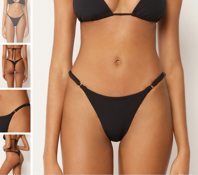 Im shopping for a black bikini or one-piece. Which one looks good?