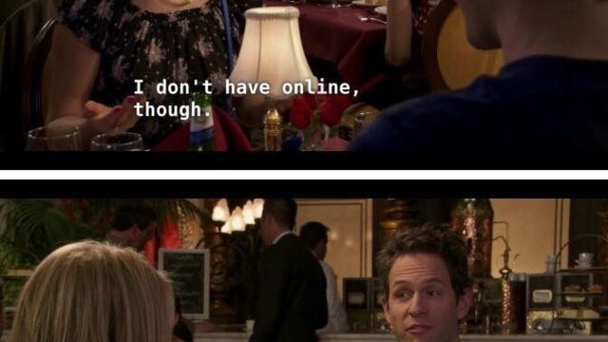 Would you date someone who "doesn't have online" presence?