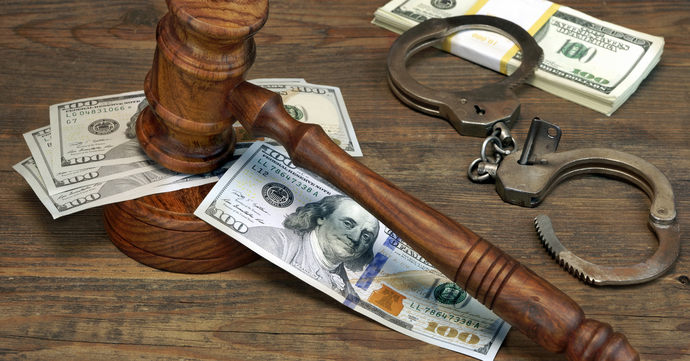 Other than the direct collect of collecting, limited to 10%, should all fines go the the injured party or group and no fine if no injured party/group?