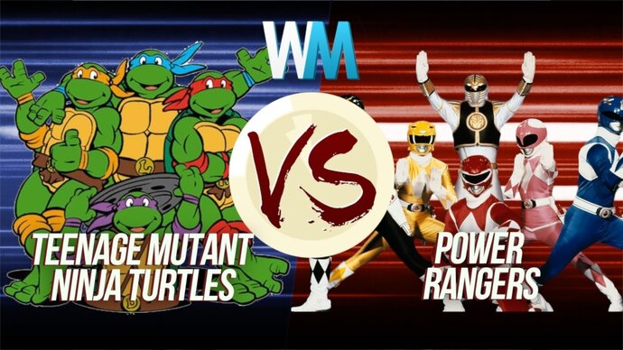 Teenage Mutant Ninja Turtles vs the Power Rangers? Which do you prefer?