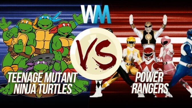 Teenage Mutant Ninja Turtles vs the Power Rangers? Which do you prefer?