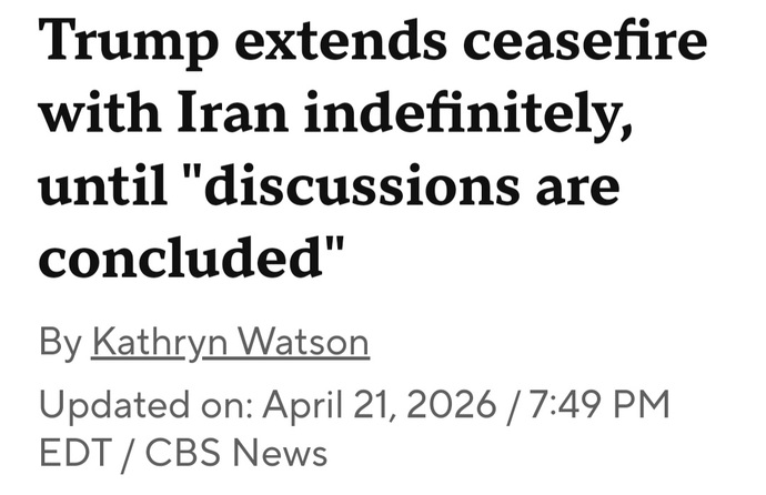 Do you think a ceasefire between Iran and the USA will happen tomorrow?