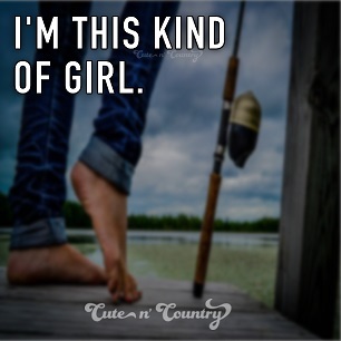 Some girls dance with a pole. Some girls fish with one.