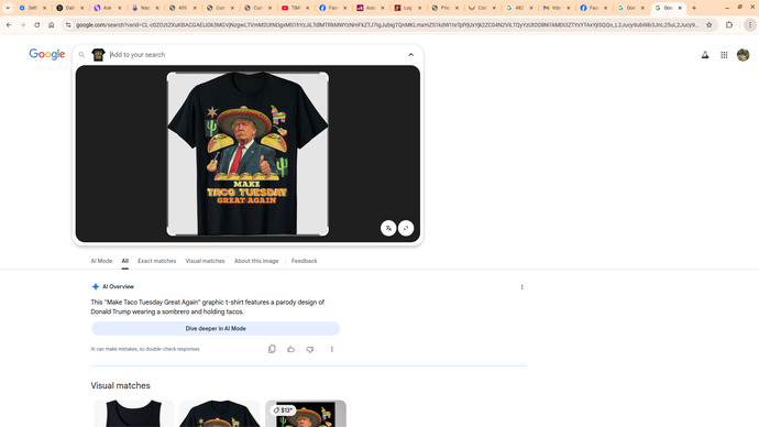 Well Trump tacoed Out today , but why?