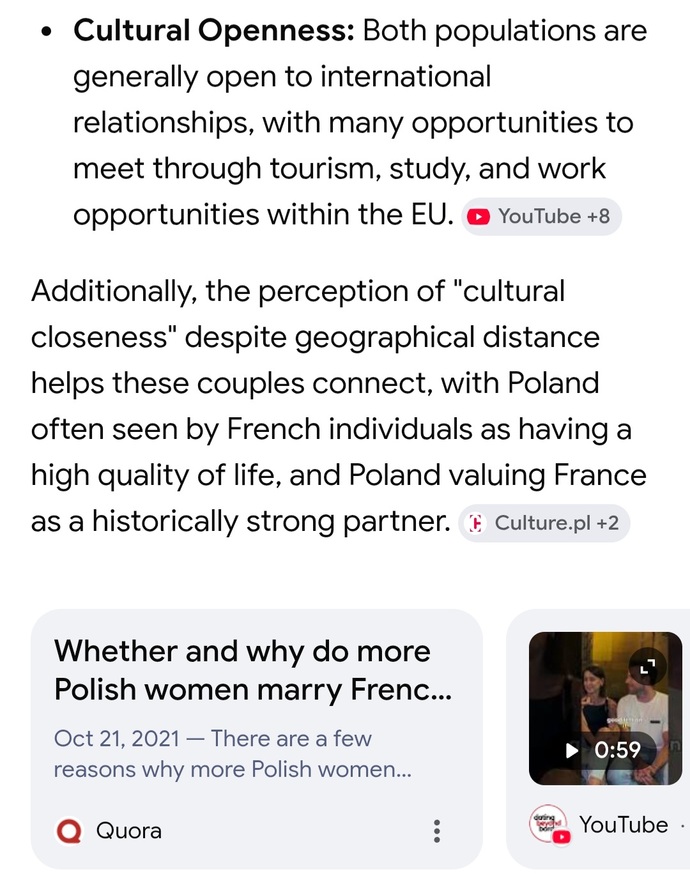 Do French and Polish make good couples?