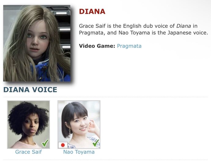 How come the people who think its necessary for voice actors to gave the same skin color as the characters they voice haven’t said a peep about Diana?