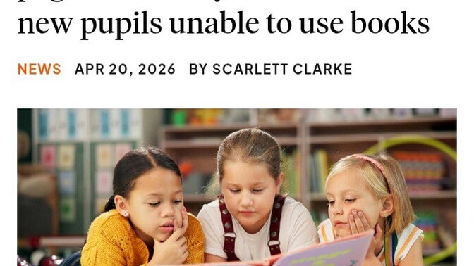 Do children still understand how books work?
