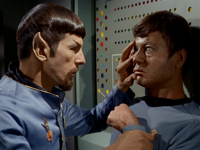 Would YOU allow Mr Spock to mind meld with you to share a telepathic link?