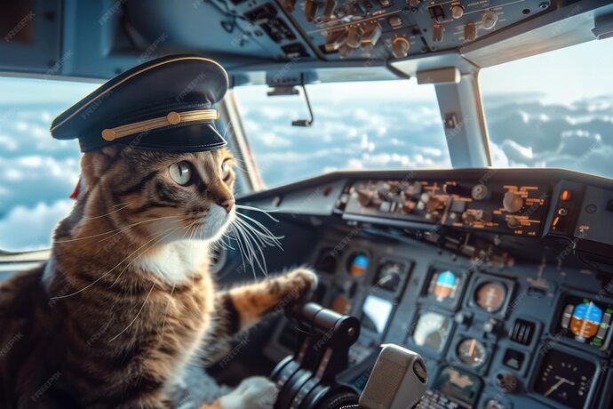 Your thoughts on kitties flying airplanes?