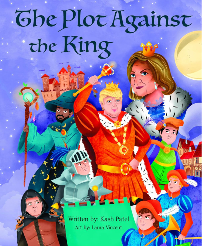 Do you think Kash Patel gets extra sycophant points to keep his job because he wrote childrens books about Trump?