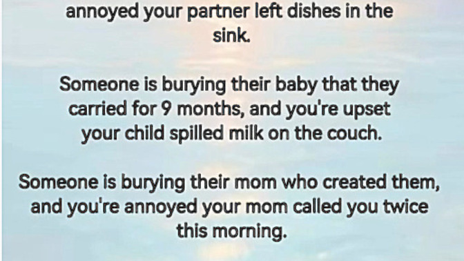 Do you genuinely appreciate the little things in life?