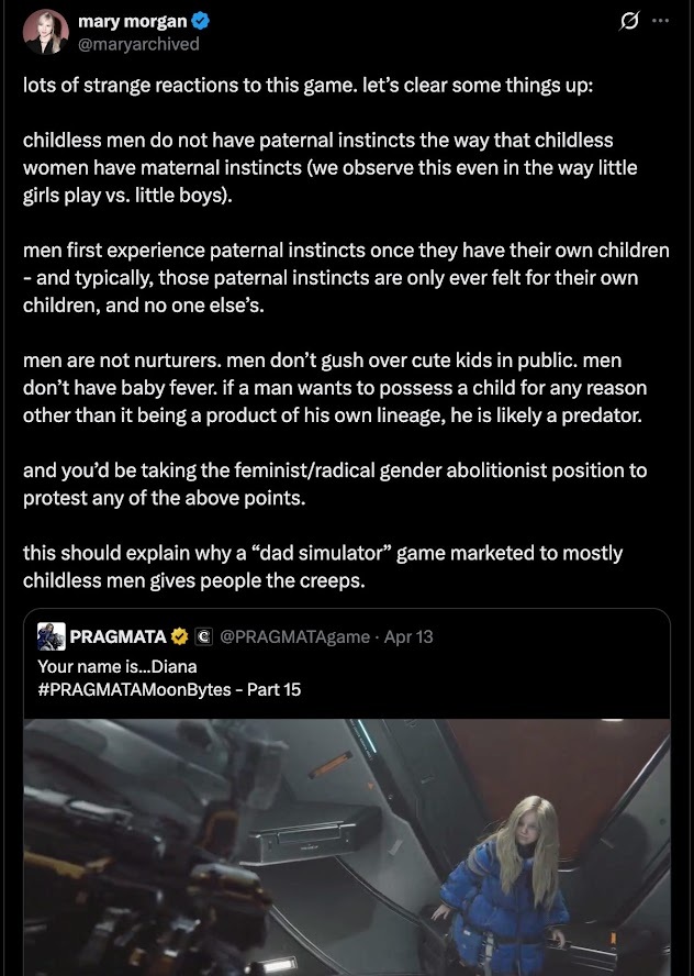 Is Pragmata really controversial, or are people overreacting about Diana?