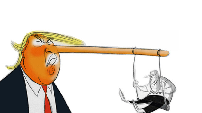 Why is Trump lying about talks with Iran?