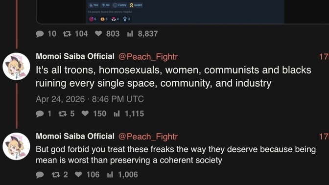 Why do the people Momoi mention here ruin every single space, community and indsutry?