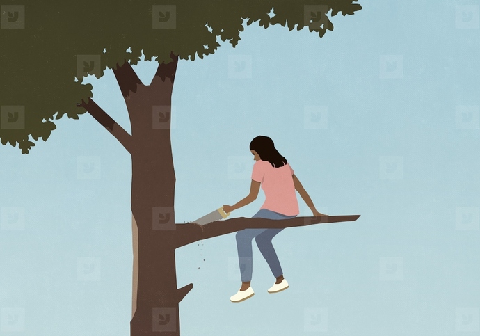 What's the correct way to measure a branch?