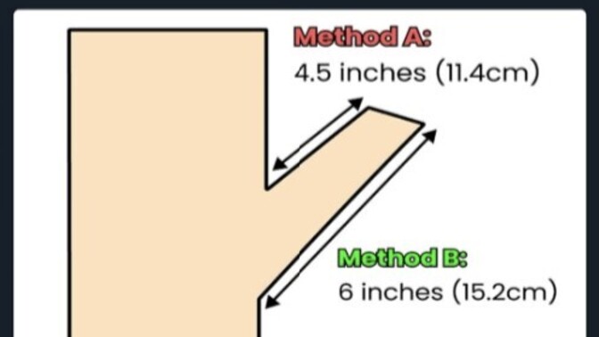 What's the correct way to measure a branch?