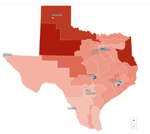 With independents swinging blue, is Texas finally turning blue?