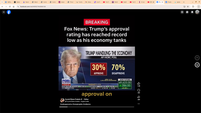 With low approval and assassination attempts, should Trump resign now?