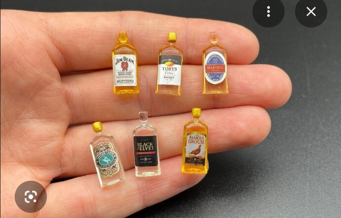Have you ever put a miniature next to something to make it look bigger?