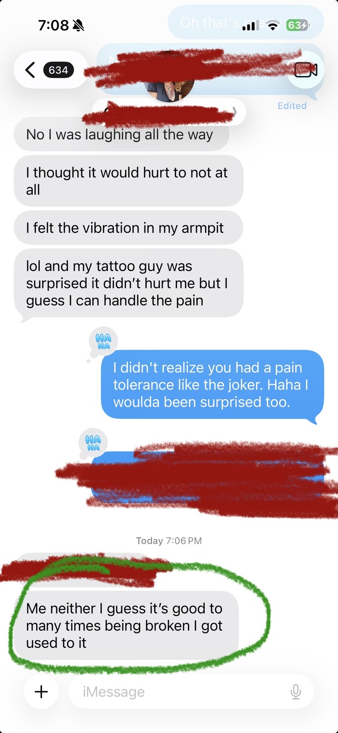 Does this shit come across as childish?