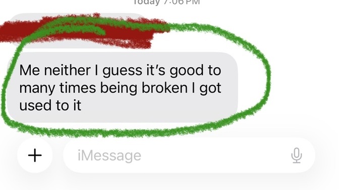 Does this shit come across as childish?