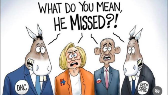 This is the ***THIRD*** assassination attempt against President Trump by a Democrat Trump hater. Why do Democrats seem so depressed when they fail?