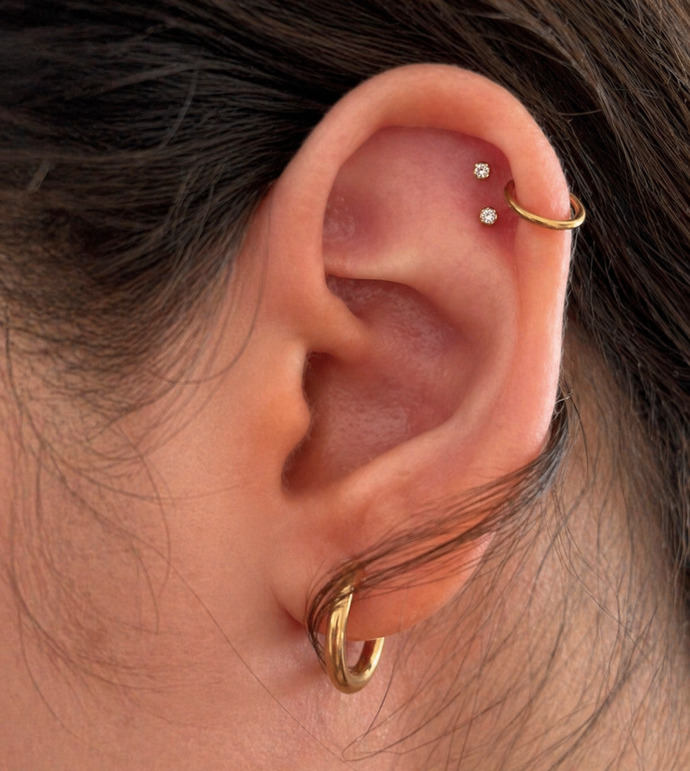 Which ear piercing combo is best?