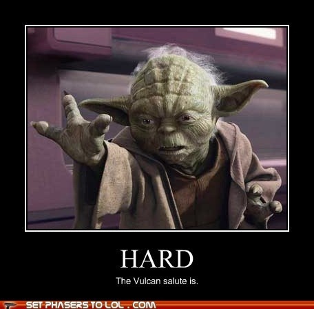 Can YOU do the Vulcan salute?