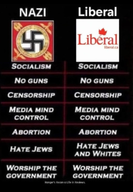 Democrats regularly accuse those who dont agree with them of being Nazis. But who is really more like Nazis?