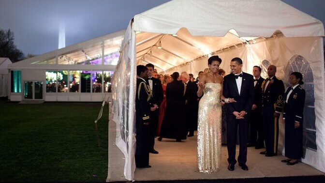 Doesn't it suck that we don't have a Big Beautiful Ballroom to host a party for the king of England?