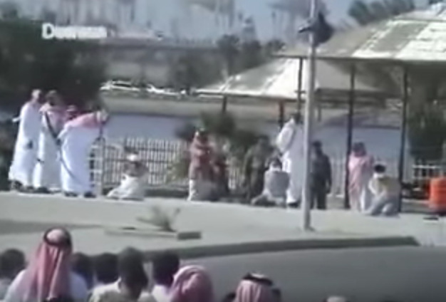Public beheading in Saudi Arabia...