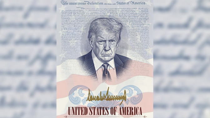 Did you read that the State Department is planning to put Trump’s photo on US passports?