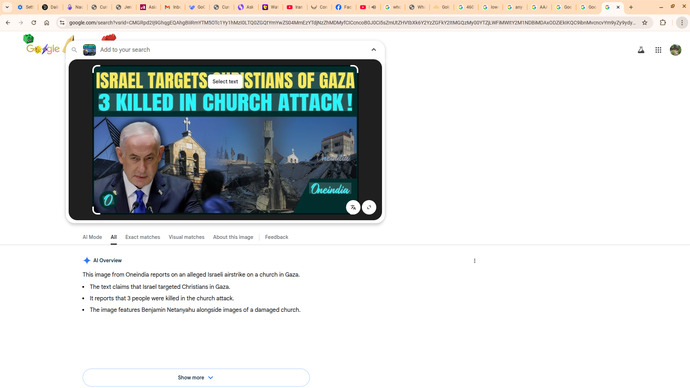 Does Israel target and kill Christians in settlements like Muslims?