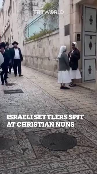 Does Israel target and kill Christians in settlements like Muslims?