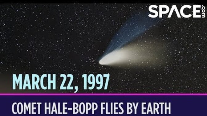 Do you remember seeing the Hale-Bopp comet back in 1997?