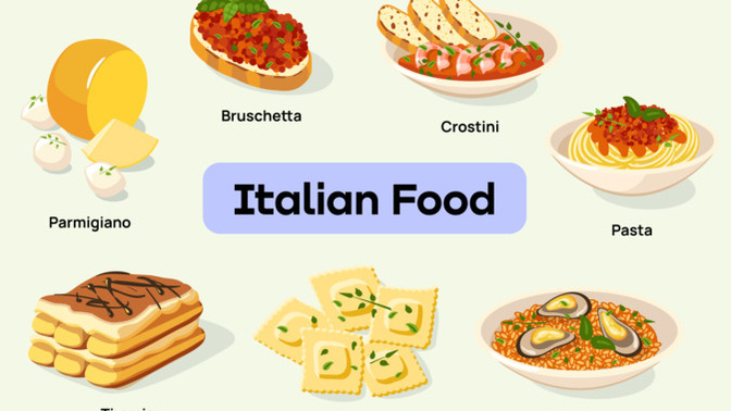When you think 'Italian food' what pops into your mind first?